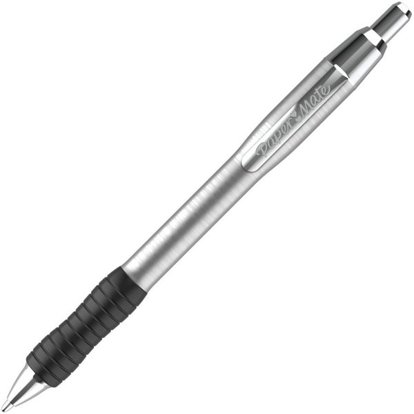 Paper Mate Pen, Ballpoint, 0.7mm, 1/4"Wx1/4"Lx5-3/4"H, 12/DZ, Black PK PAP2130514